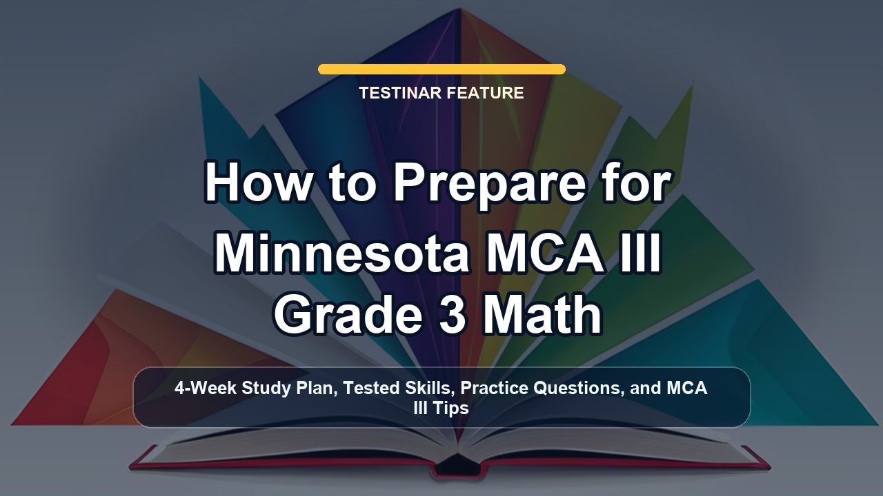 How to Prepare for Minnesota MCA III Grade 3 Math