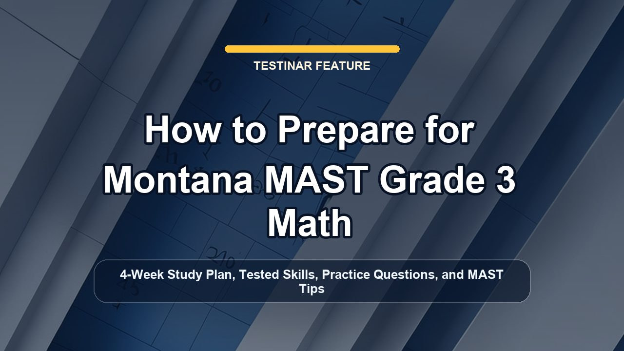 How to Prepare for Montana MAST Grade 3 Math