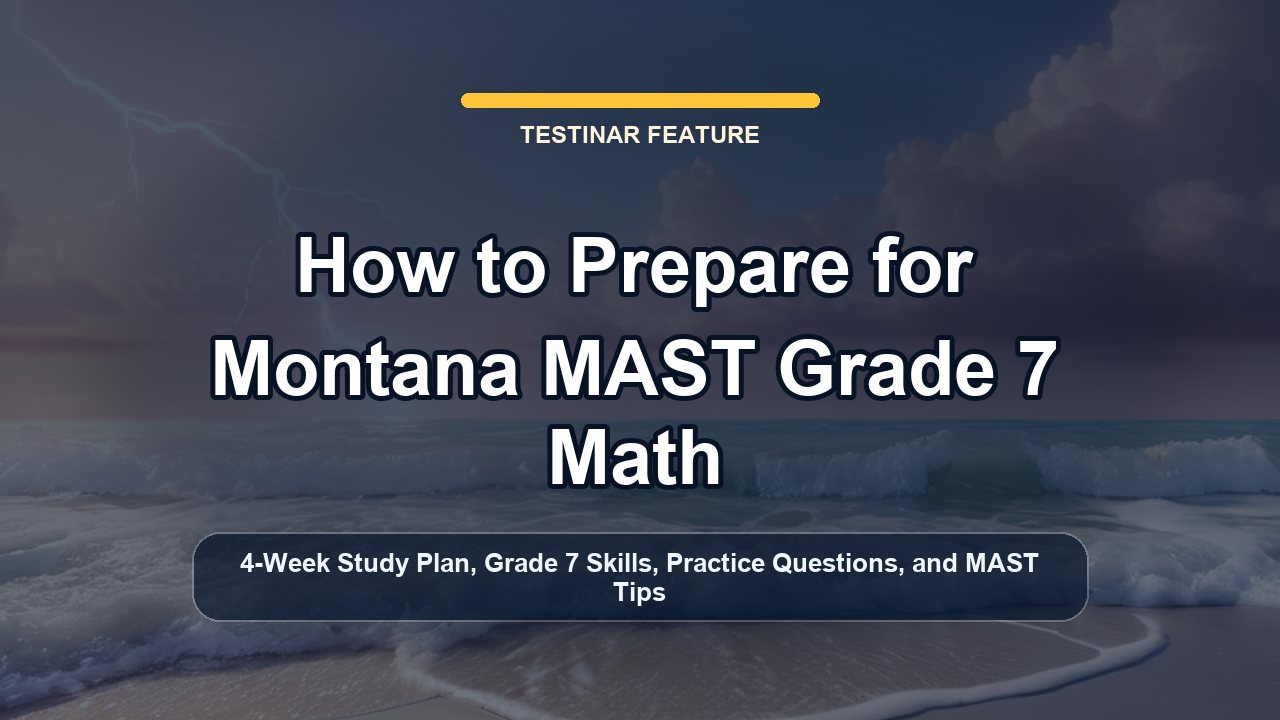 How to Prepare for Montana MAST Grade 7 Math