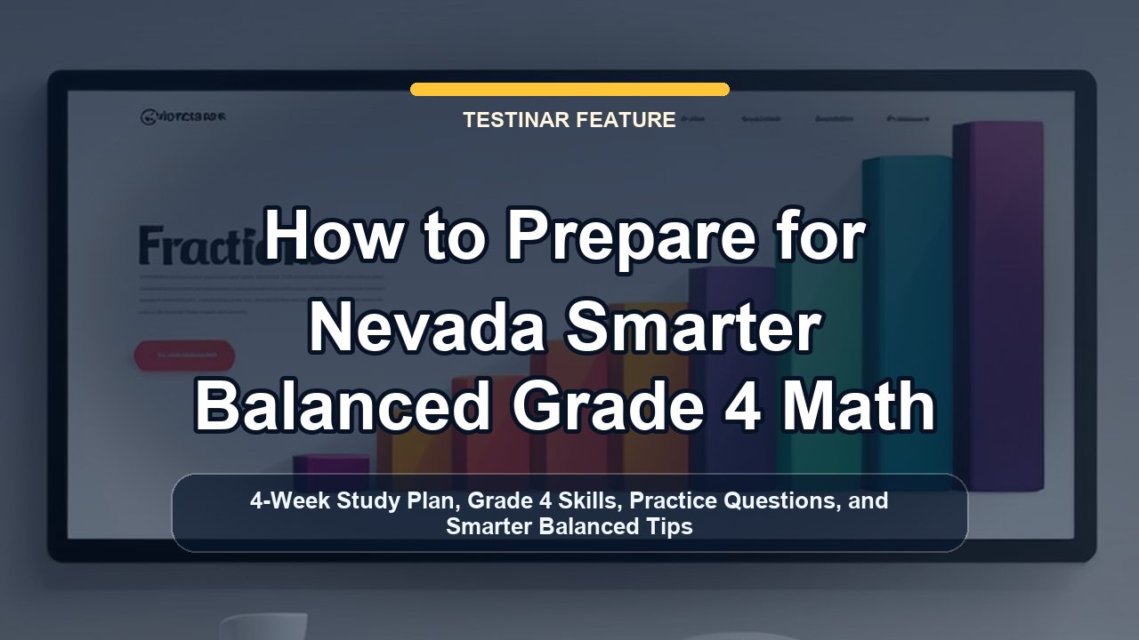 How to Prepare for Nevada Smarter Balanced Grade 4 Math