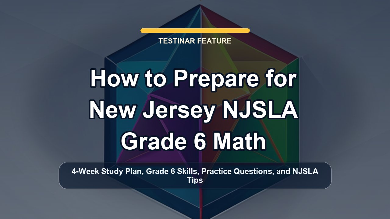 How to Prepare for New Jersey NJSLA Grade 6 Math