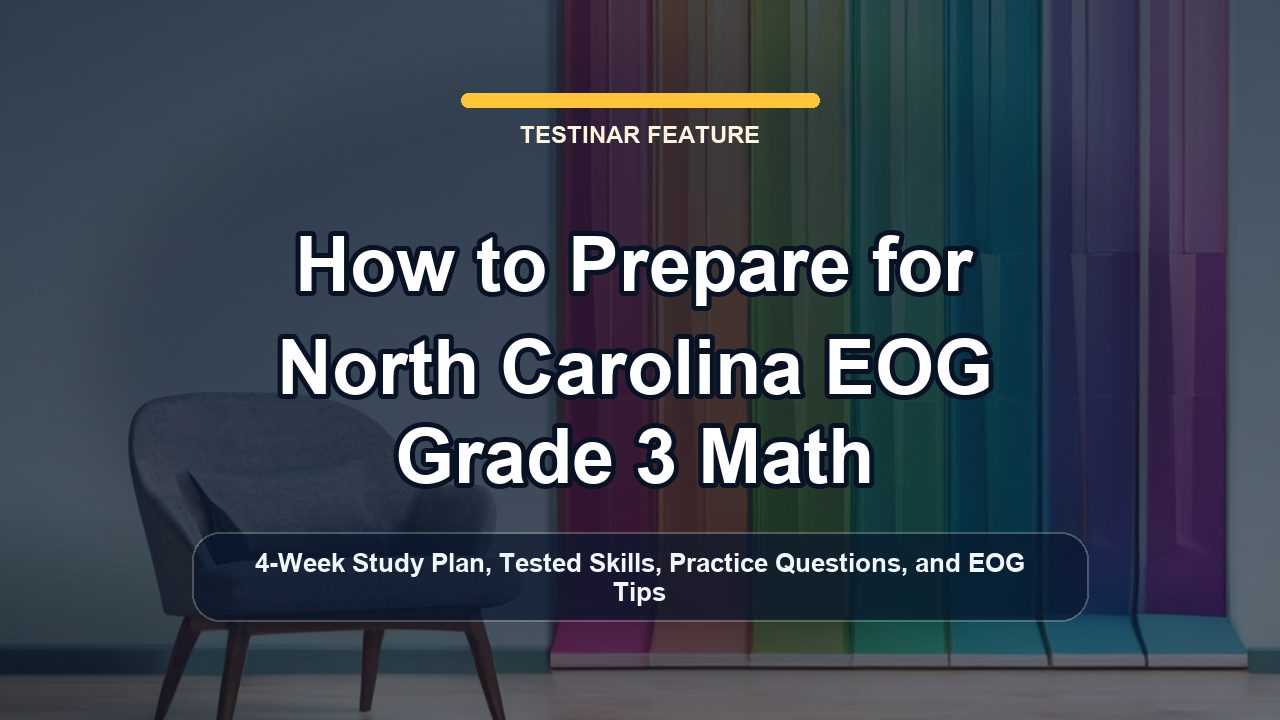 How to Prepare for North Carolina EOG Grade 3 Math