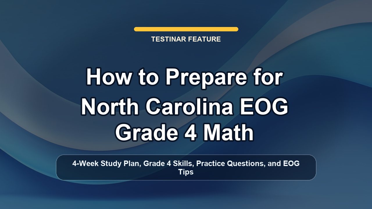 How to Prepare for North Carolina EOG Grade 4 Math