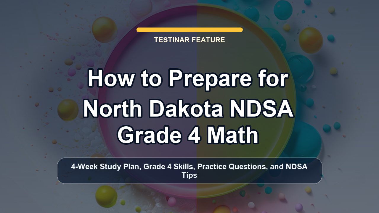 How to Prepare for North Dakota NDSA Grade 4 Math