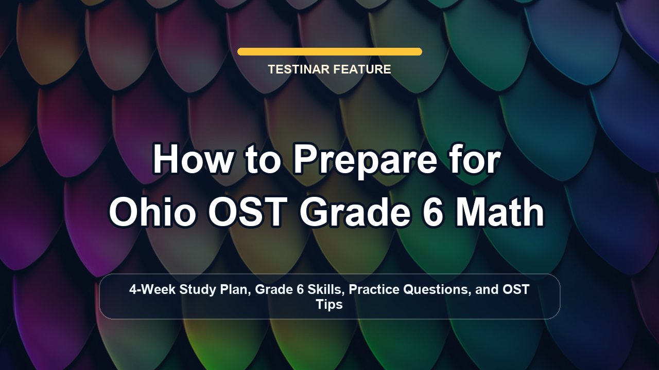 How to Prepare for Ohio OST Grade 6 Math