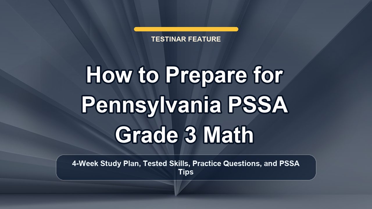 How to Prepare for Pennsylvania PSSA Grade 3 Math