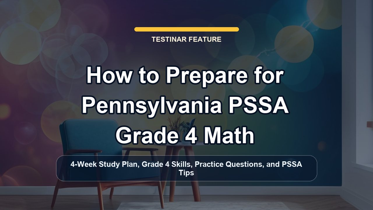 How to Prepare for Pennsylvania PSSA Grade 4 Math