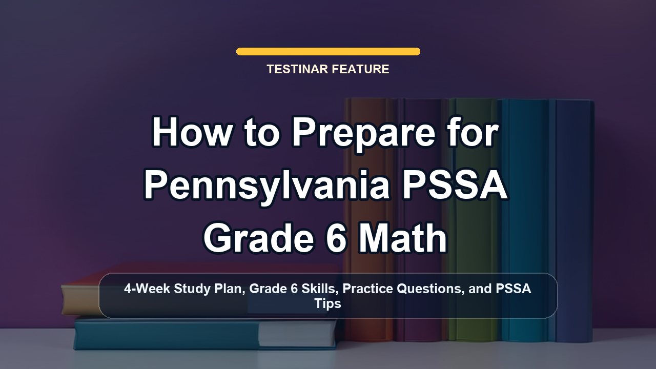 How to Prepare for Pennsylvania PSSA Grade 6 Math