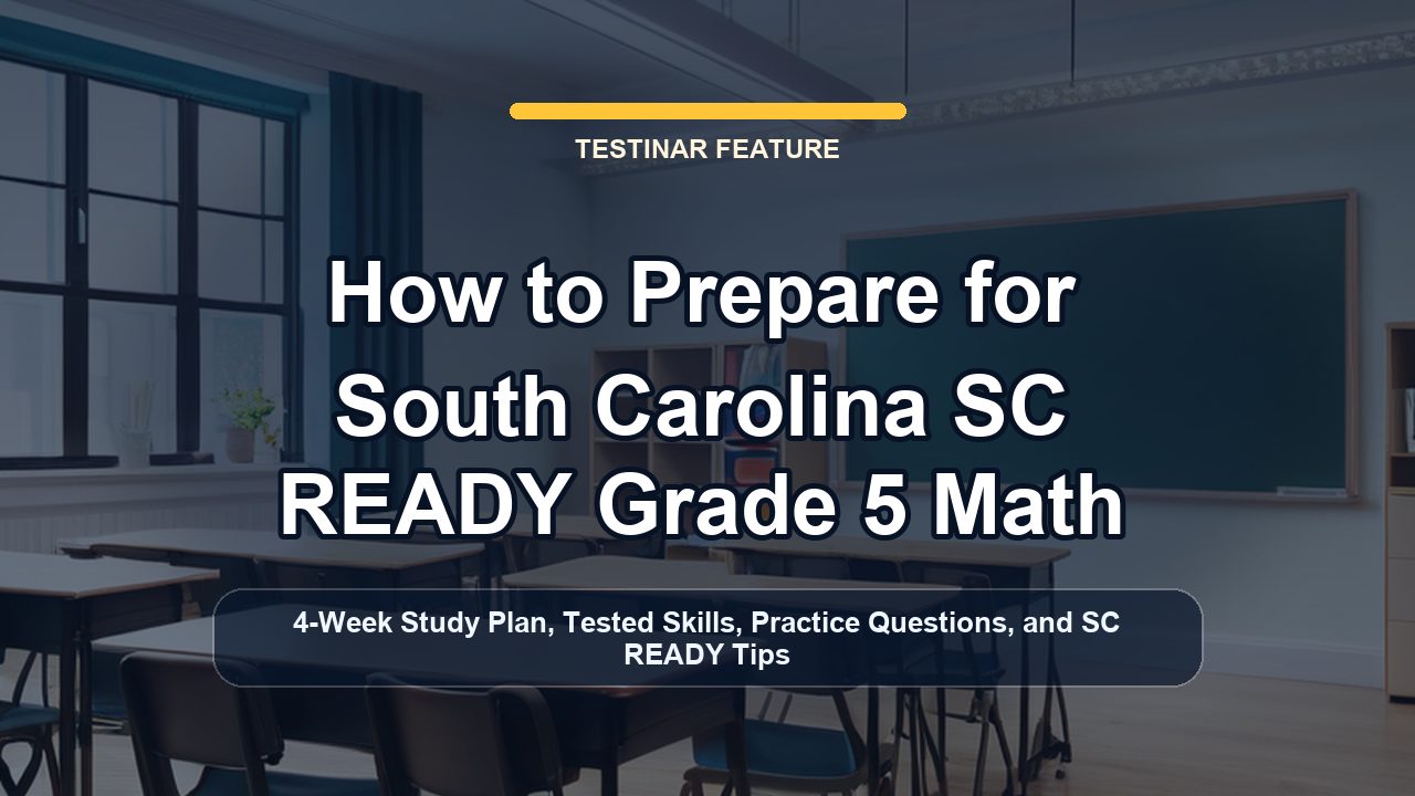 How to Prepare for South Carolina SC READY Grade 5 Math
