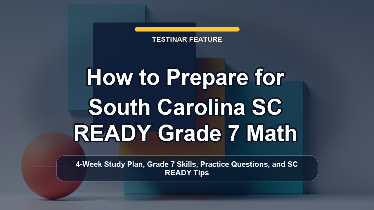 How to Prepare for South Carolina SC READY Grade 7 Math