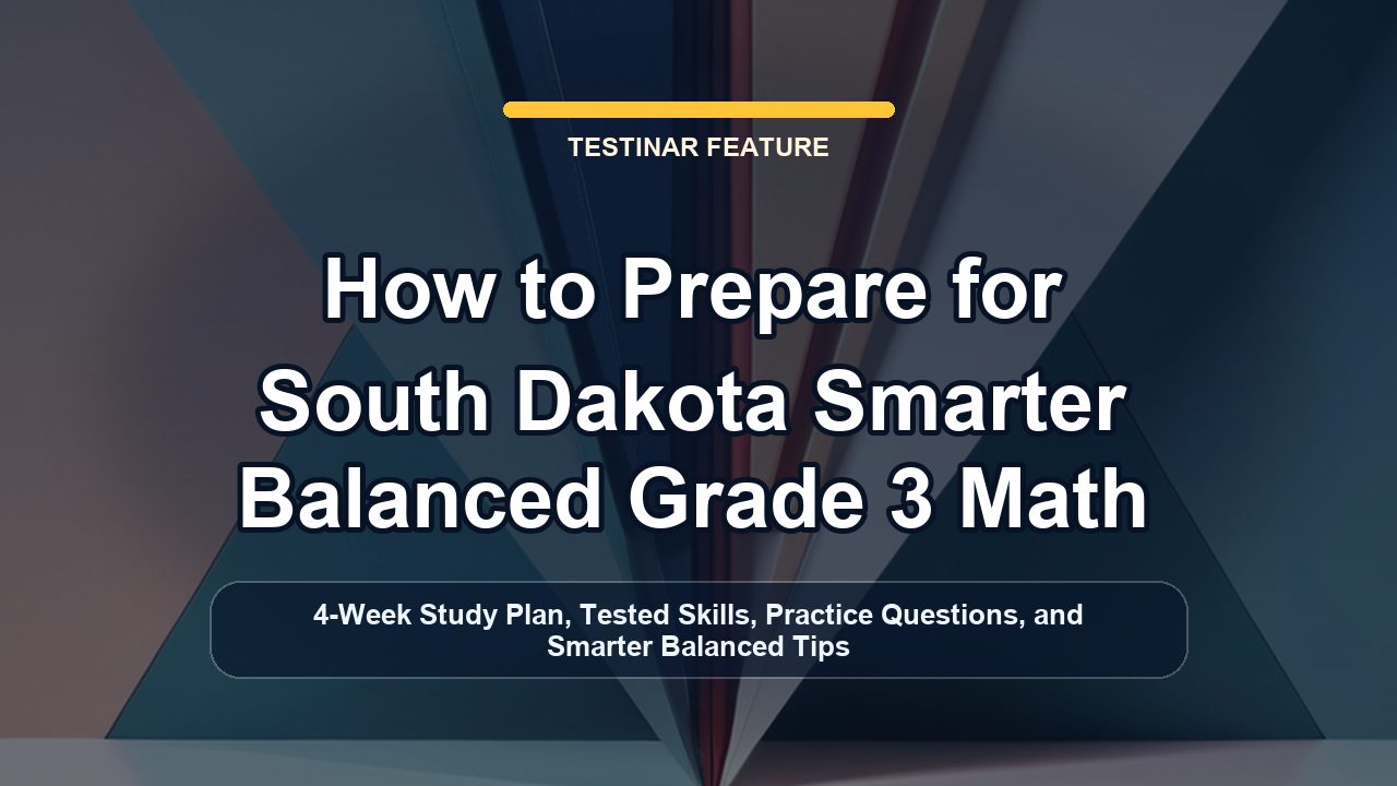 How to Prepare for South Dakota Smarter Balanced Grade 3 Math