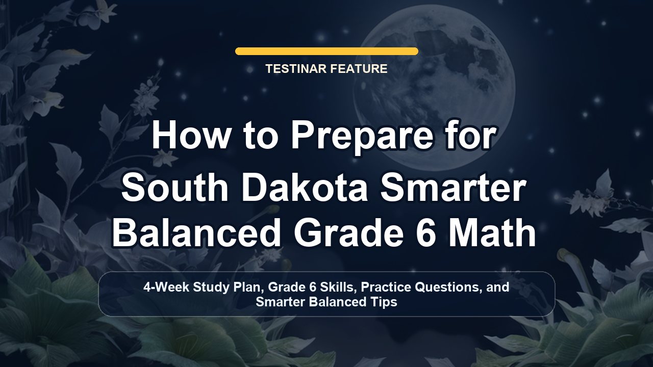 How to Prepare for South Dakota Smarter Balanced Grade 6 Math