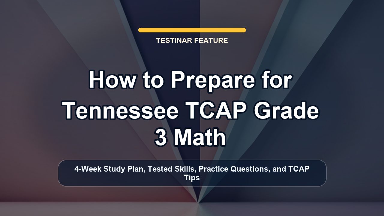 How to Prepare for Tennessee TCAP Grade 3 Math