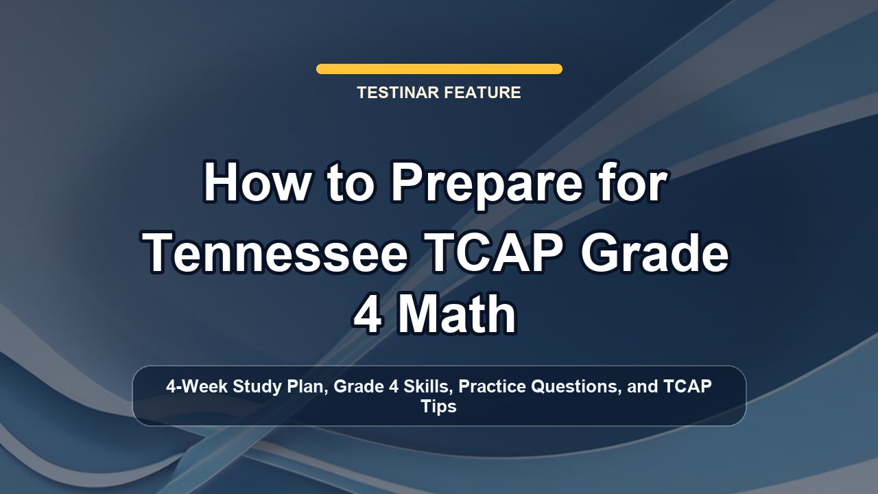 How to Prepare for Tennessee TCAP Grade 4 Math
