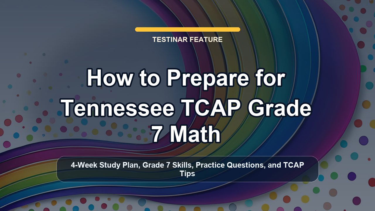 How to Prepare for Tennessee TCAP Grade 7 Math