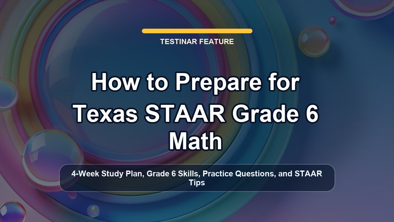 How to Prepare for Texas STAAR Grade 6 Math