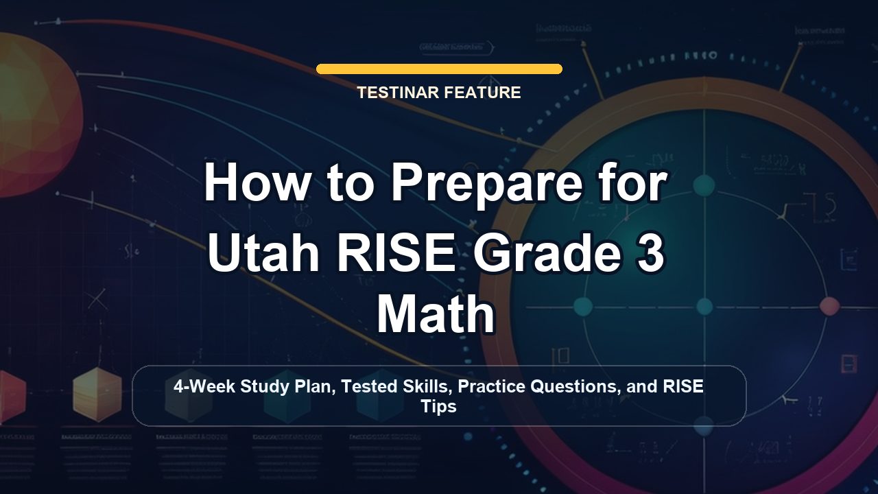 How to Prepare for Utah RISE Grade 3 Math