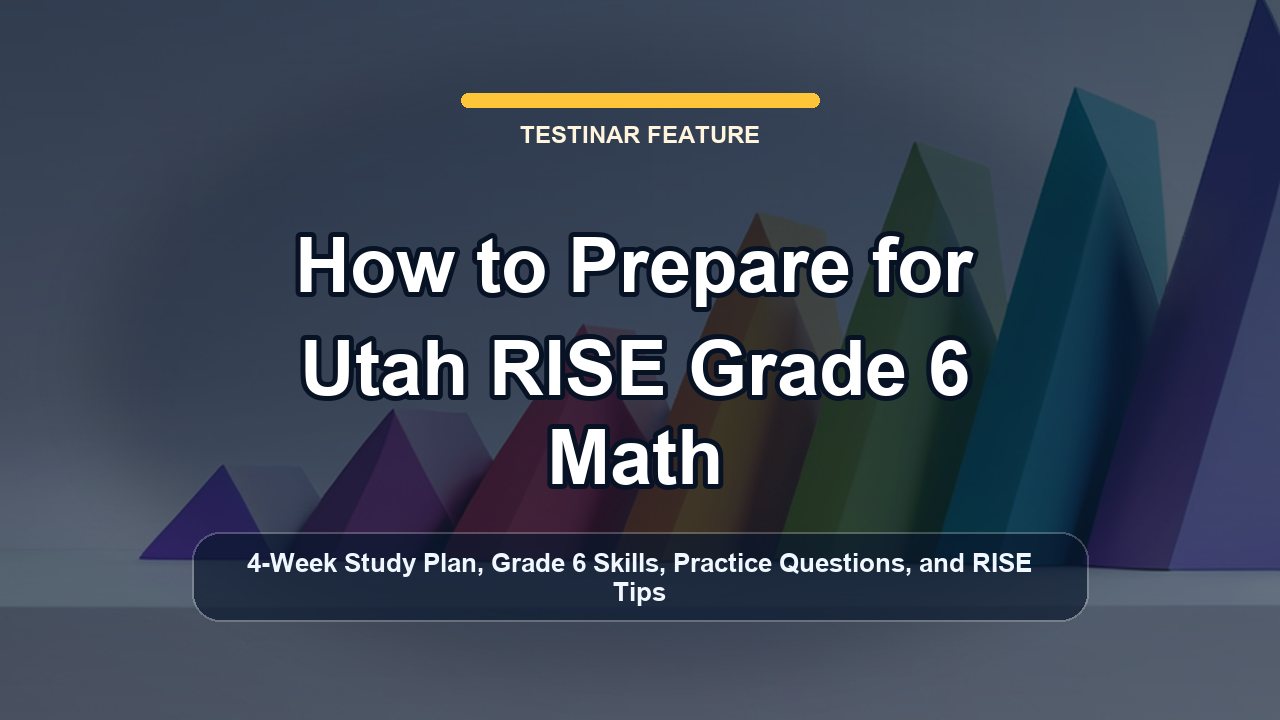 How to Prepare for Utah RISE Grade 6 Math
