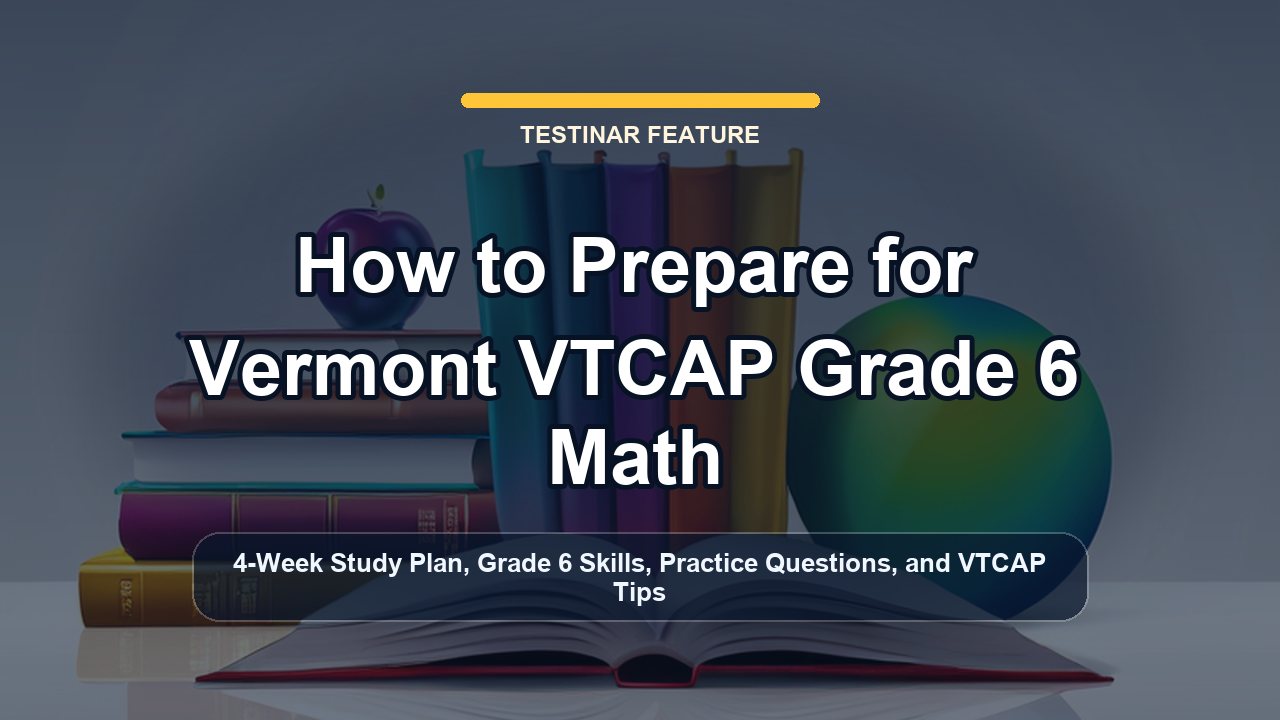 How to Prepare for Vermont VTCAP Grade 6 Math