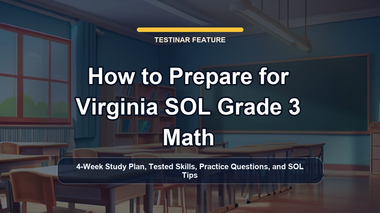 How to Prepare for Virginia SOL Grade 3 Math