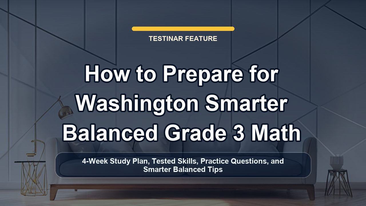 How to Prepare for Washington Smarter Balanced Grade 3 Math