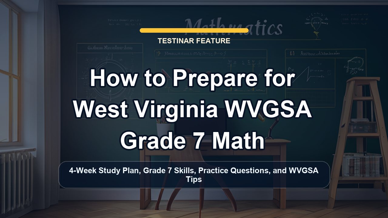 How to Prepare for West Virginia WVGSA Grade 7 Math