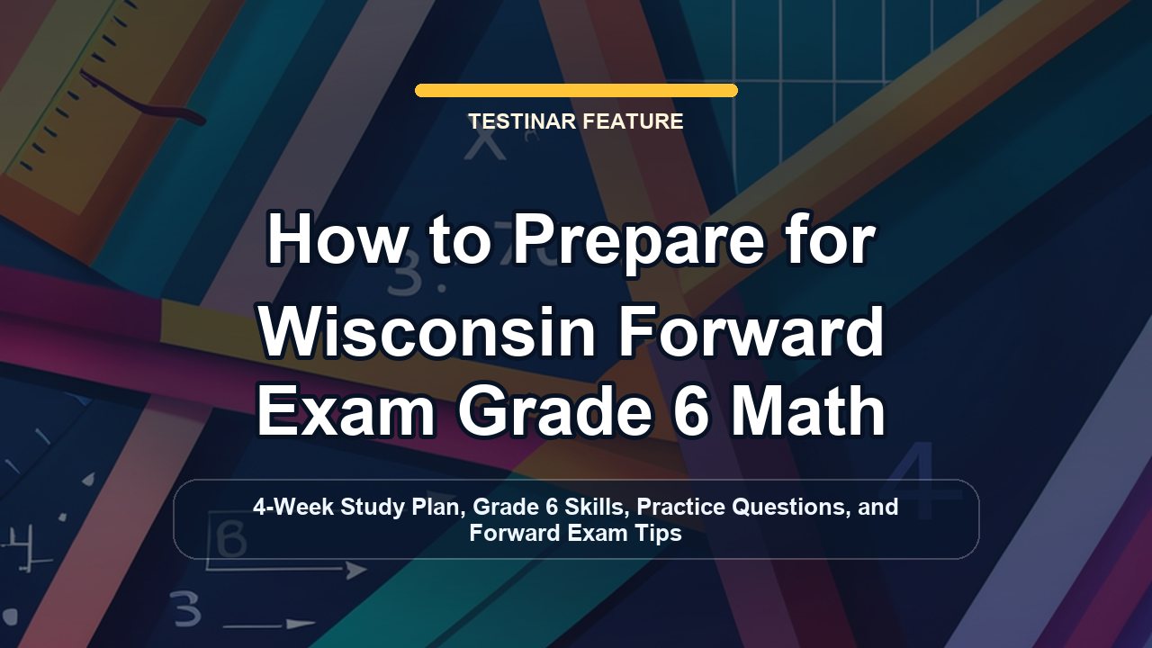 How to Prepare for Wisconsin Forward Exam Grade 6 Math