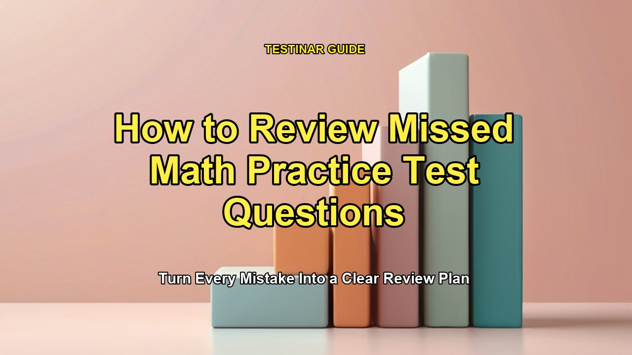 How to Review Missed Math Practice Test Questions