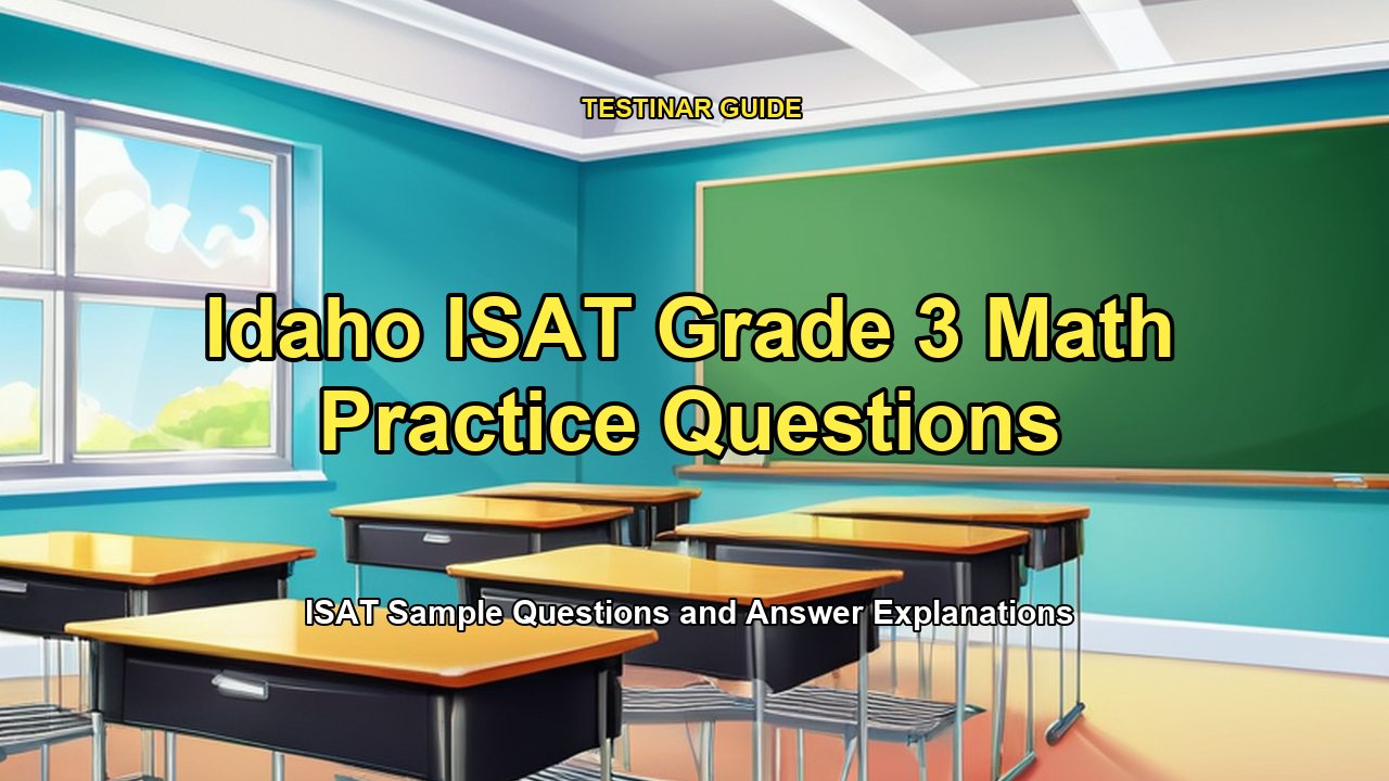 Idaho ISAT Grade 3 Math Practice Questions