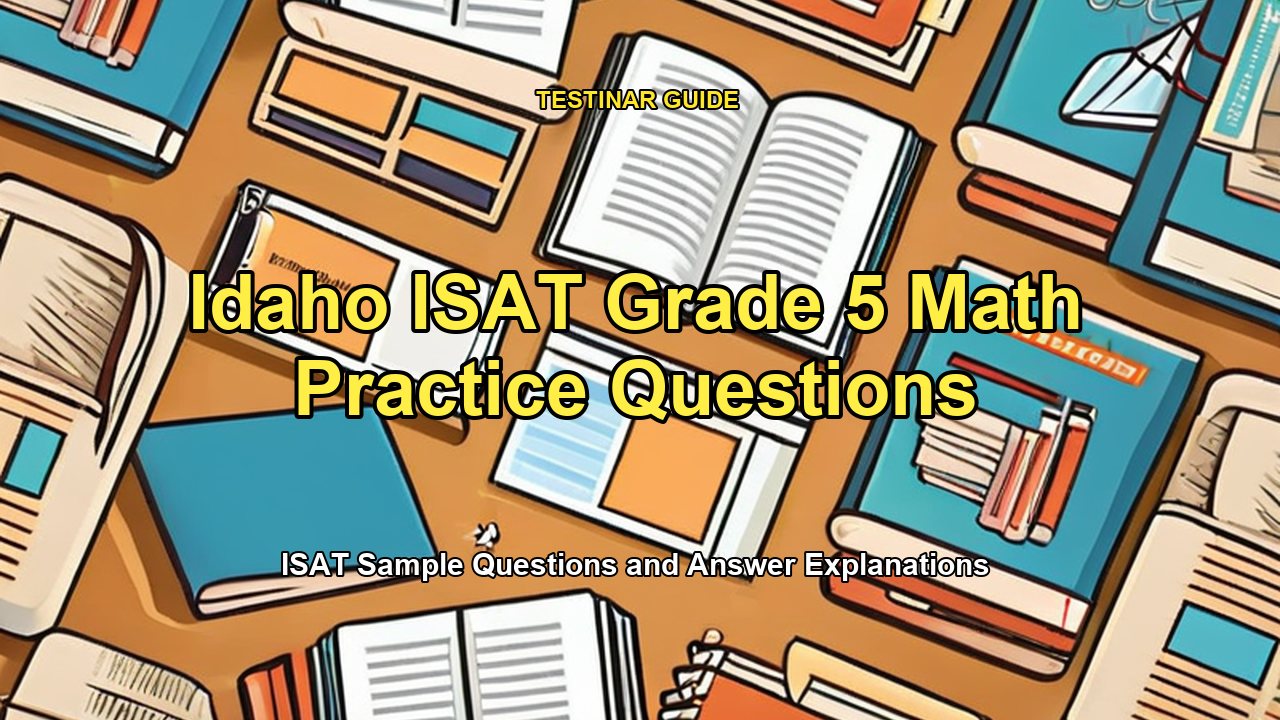 Idaho ISAT Grade 5 Math Practice Questions