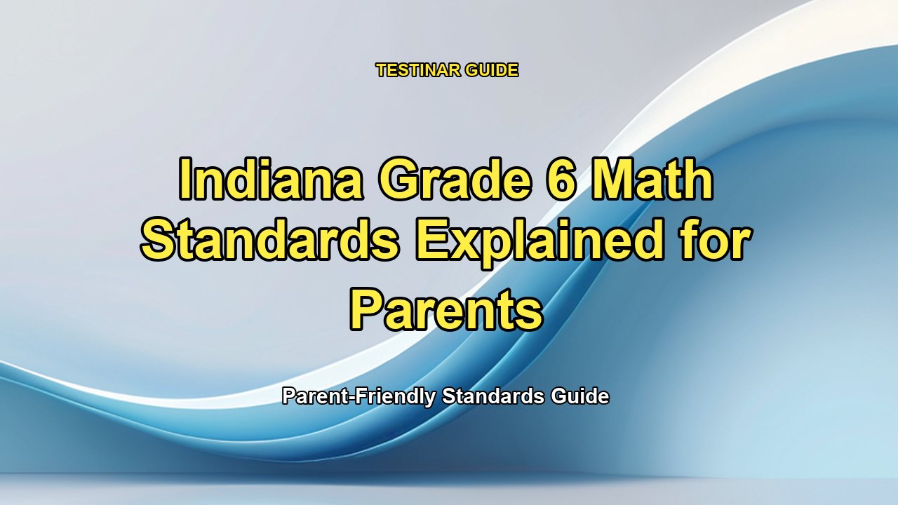 Indiana Grade 6 Math Standards Explained for Parents