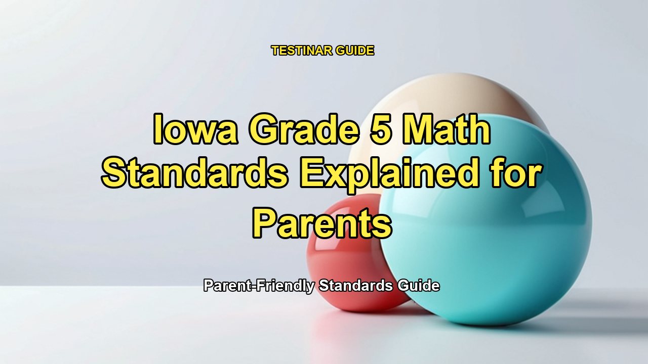 Iowa Grade 5 Math Standards Explained for Parents