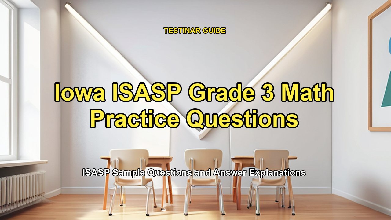 Iowa ISASP Grade 3 Math Practice Questions