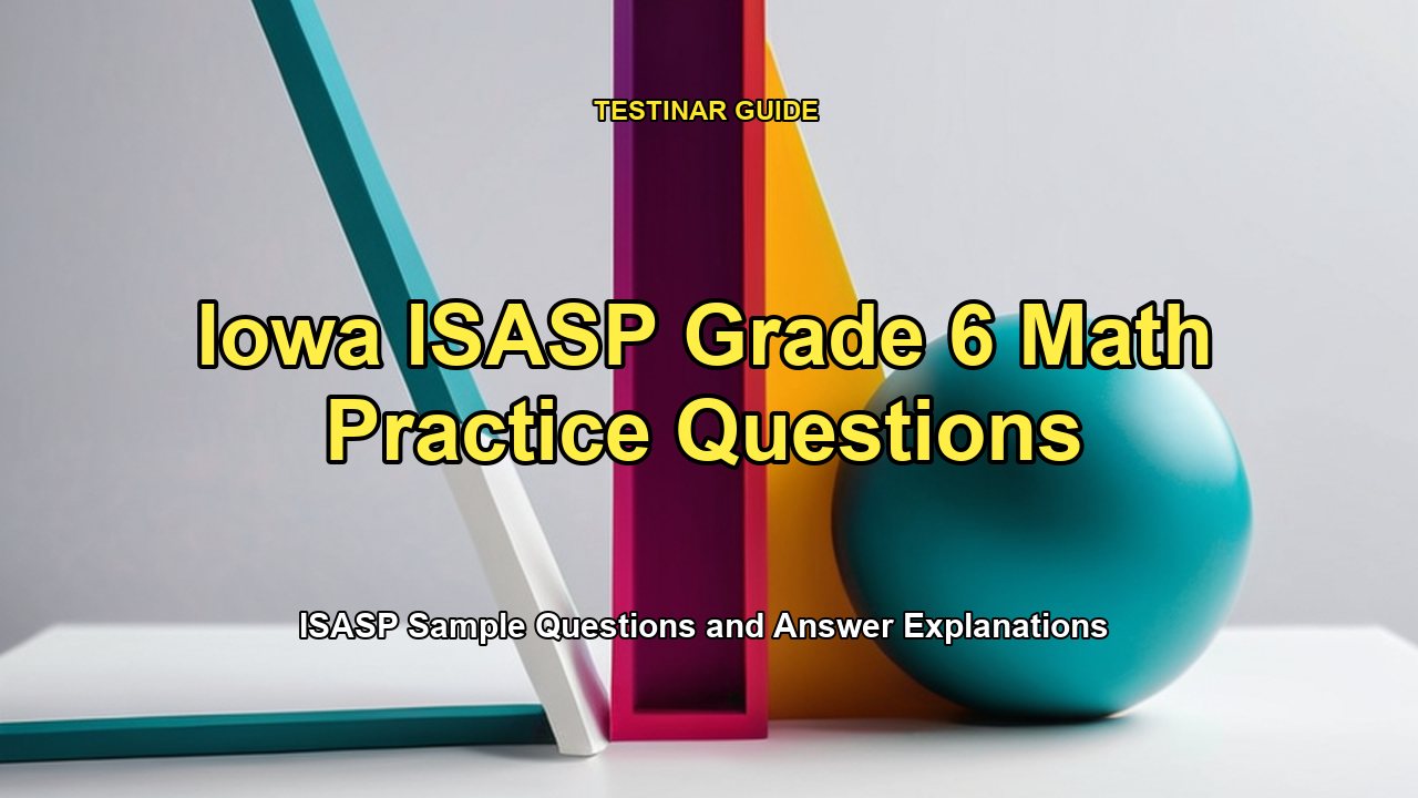 Iowa ISASP Grade 6 Math Practice Questions