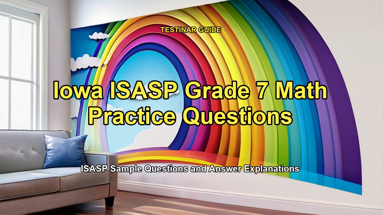 Iowa ISASP Grade 7 Math Practice Questions