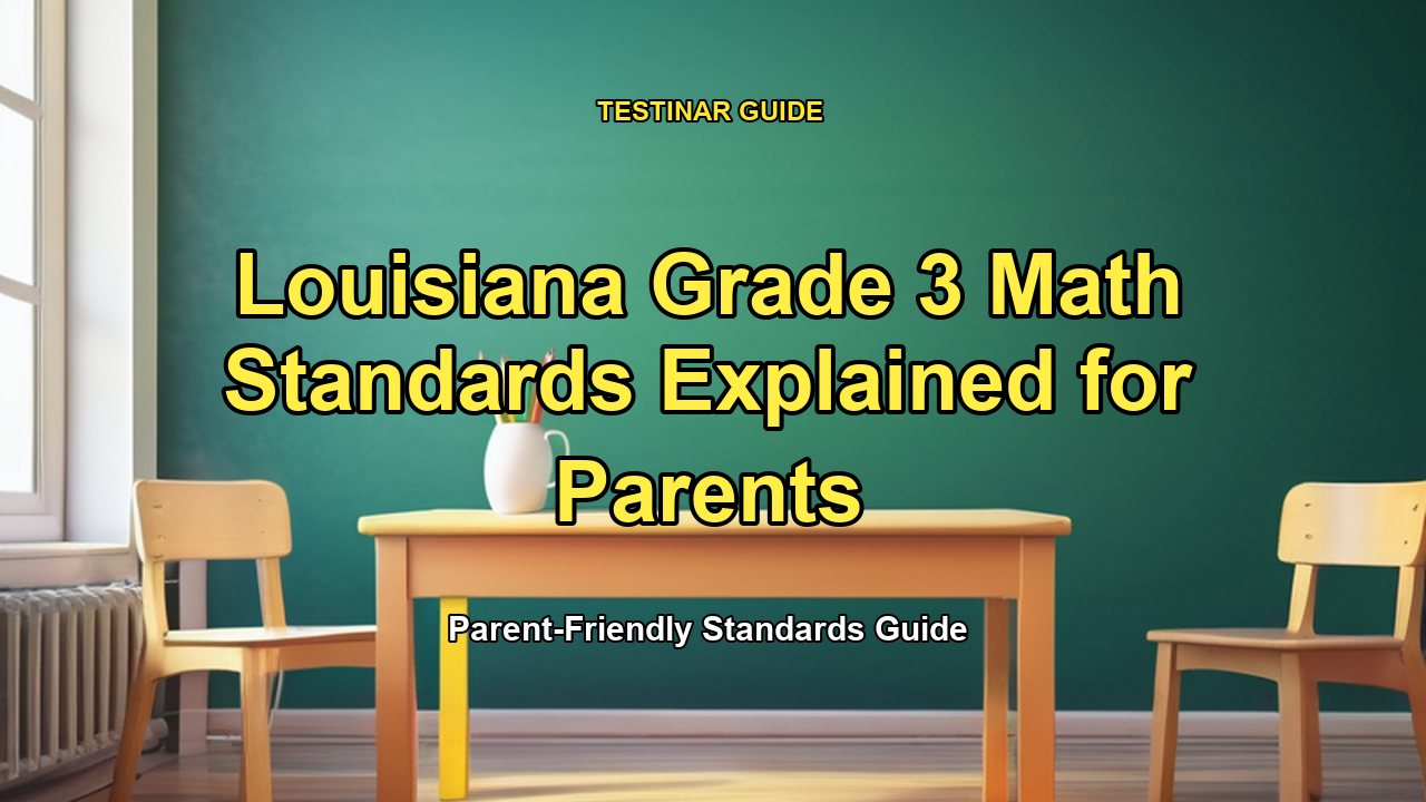 Louisiana Grade 3 Math Standards Explained for Parents