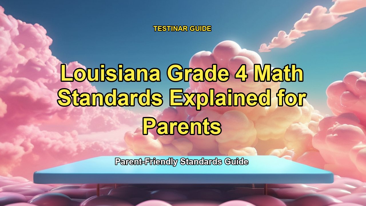 Louisiana Grade 4 Math Standards Explained for Parents