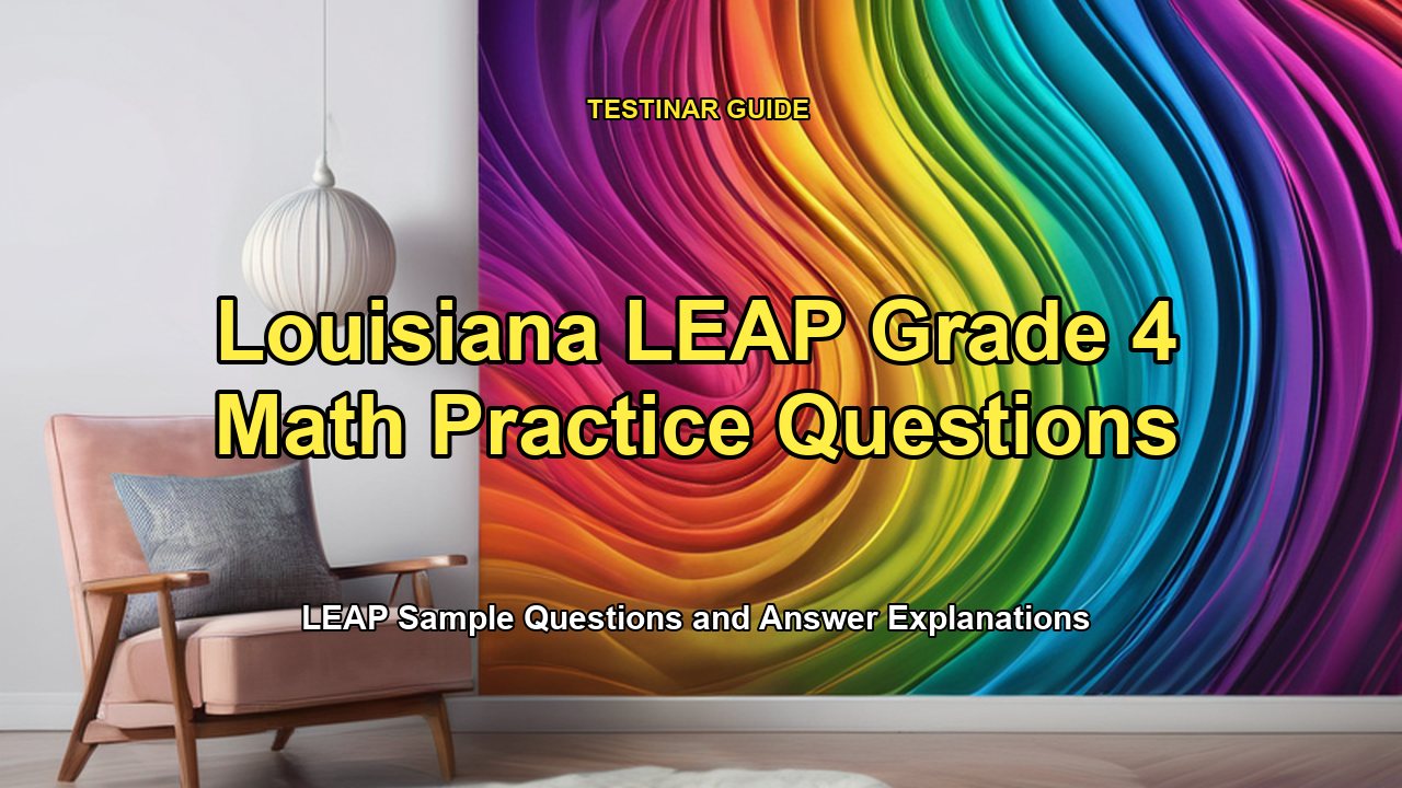 Louisiana LEAP Grade 4 Math Practice Questions
