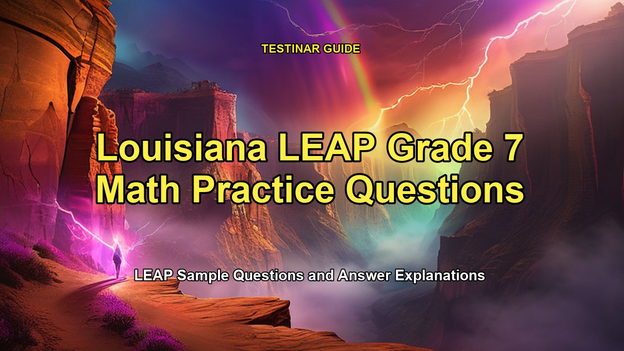 Louisiana LEAP Grade 7 Math Practice Questions
