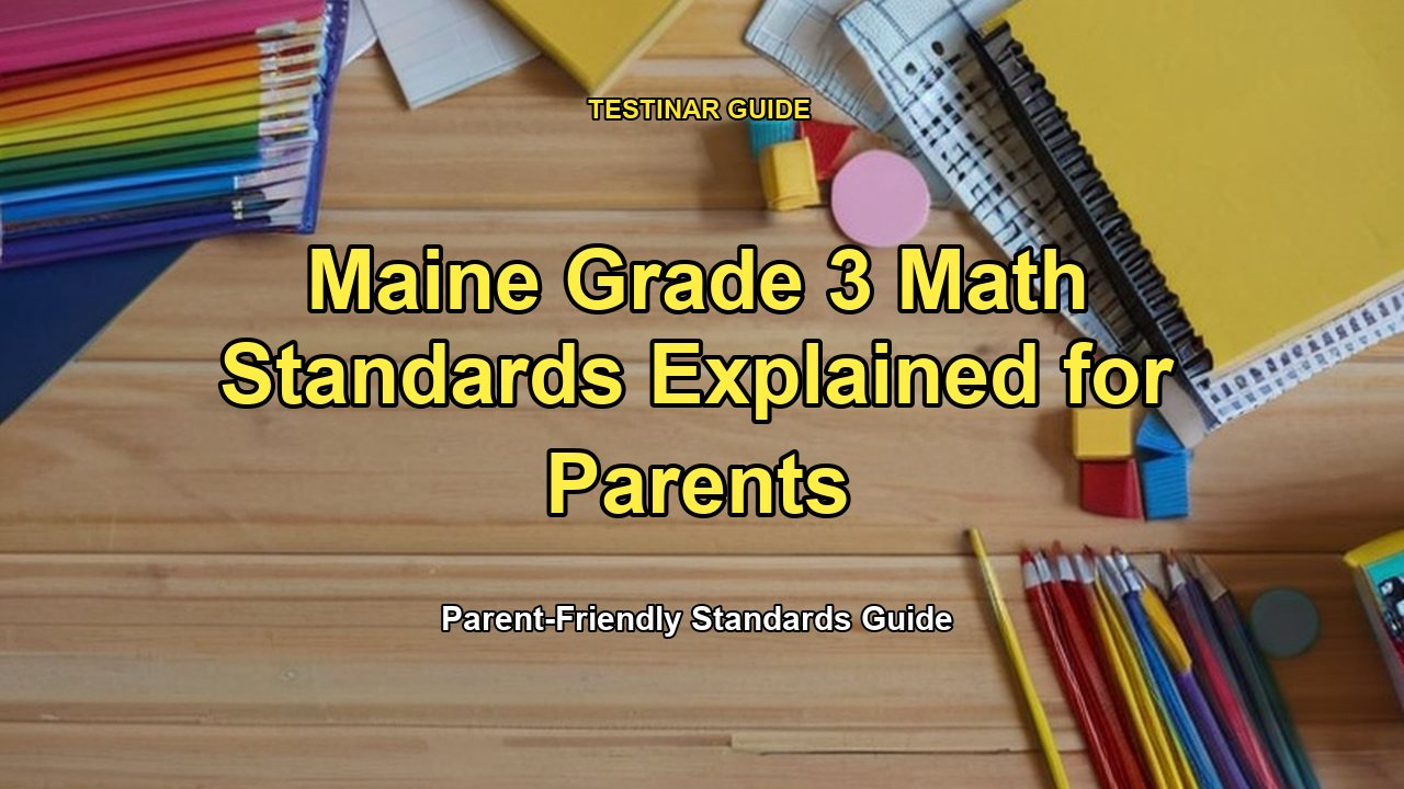 Maine Grade 3 Math Standards Explained for Parents