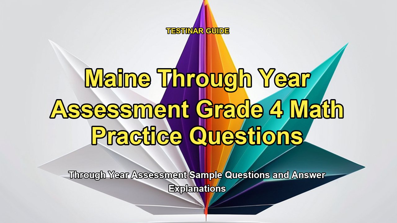 Maine Through Year Assessment Grade 4 Math Practice Questions