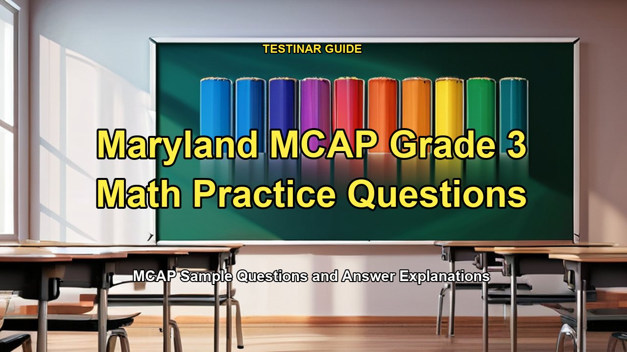 Maryland MCAP Grade 3 Math Practice Questions