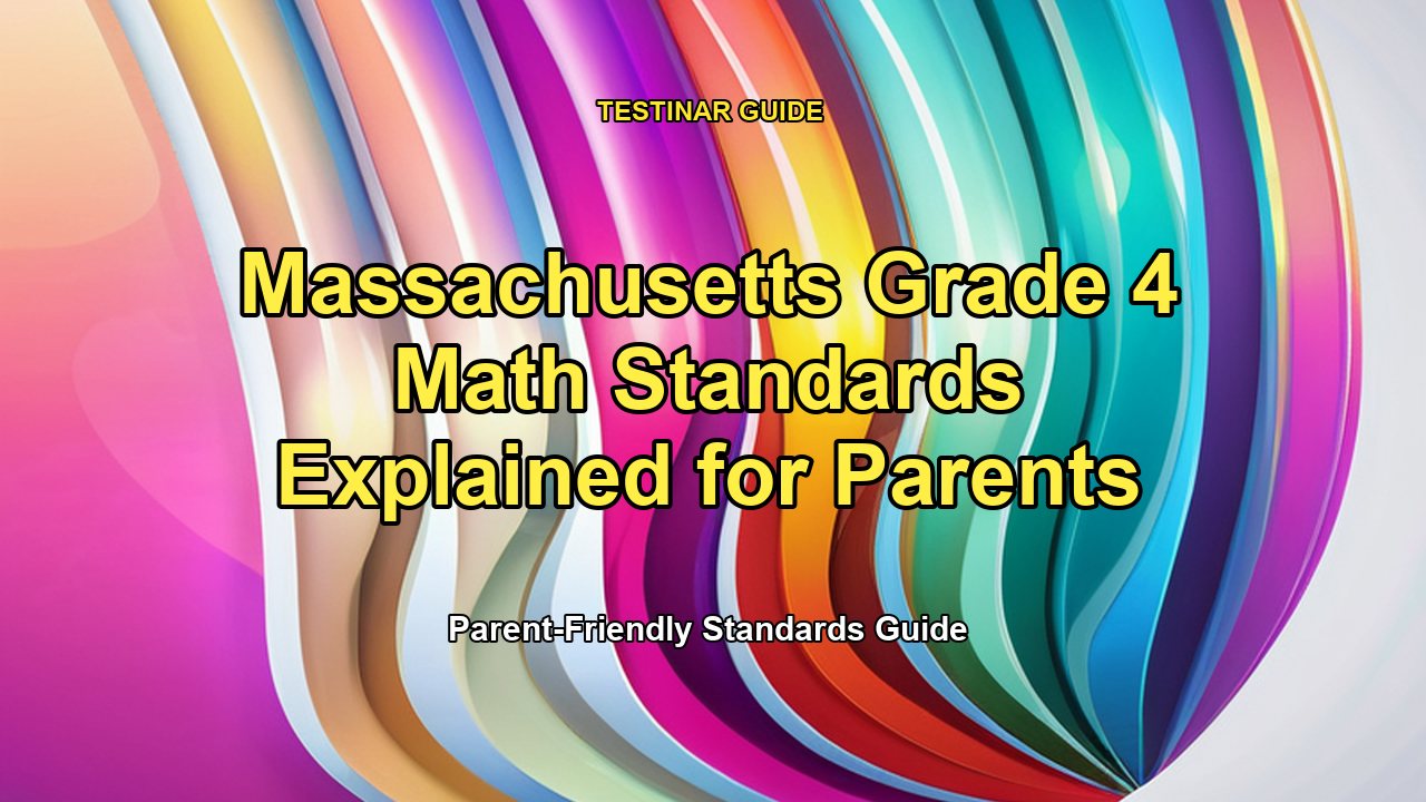 Massachusetts Grade 4 Math Standards Explained for Parents