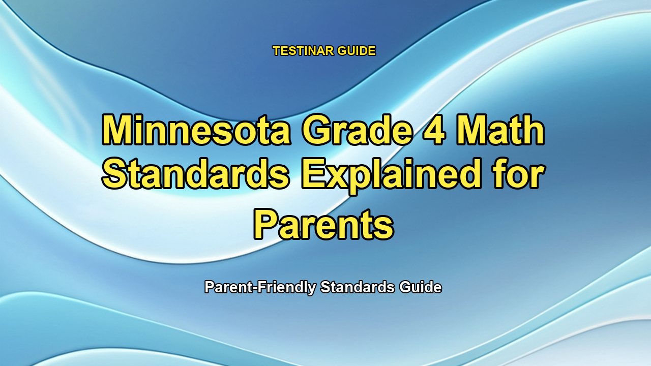 Minnesota Grade 4 Math Standards Explained for Parents