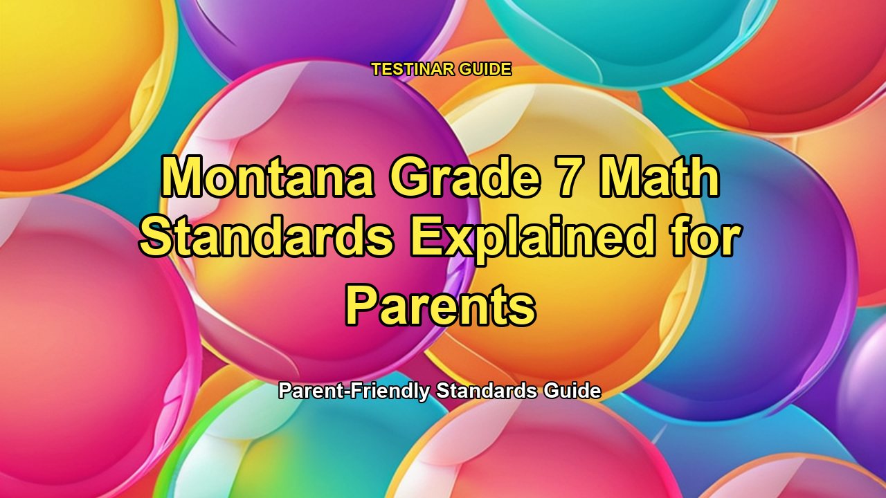 Montana Grade 7 Math Standards Explained for Parents