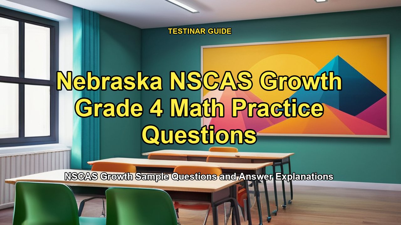 Nebraska NSCAS Growth Grade 4 Math Practice Questions