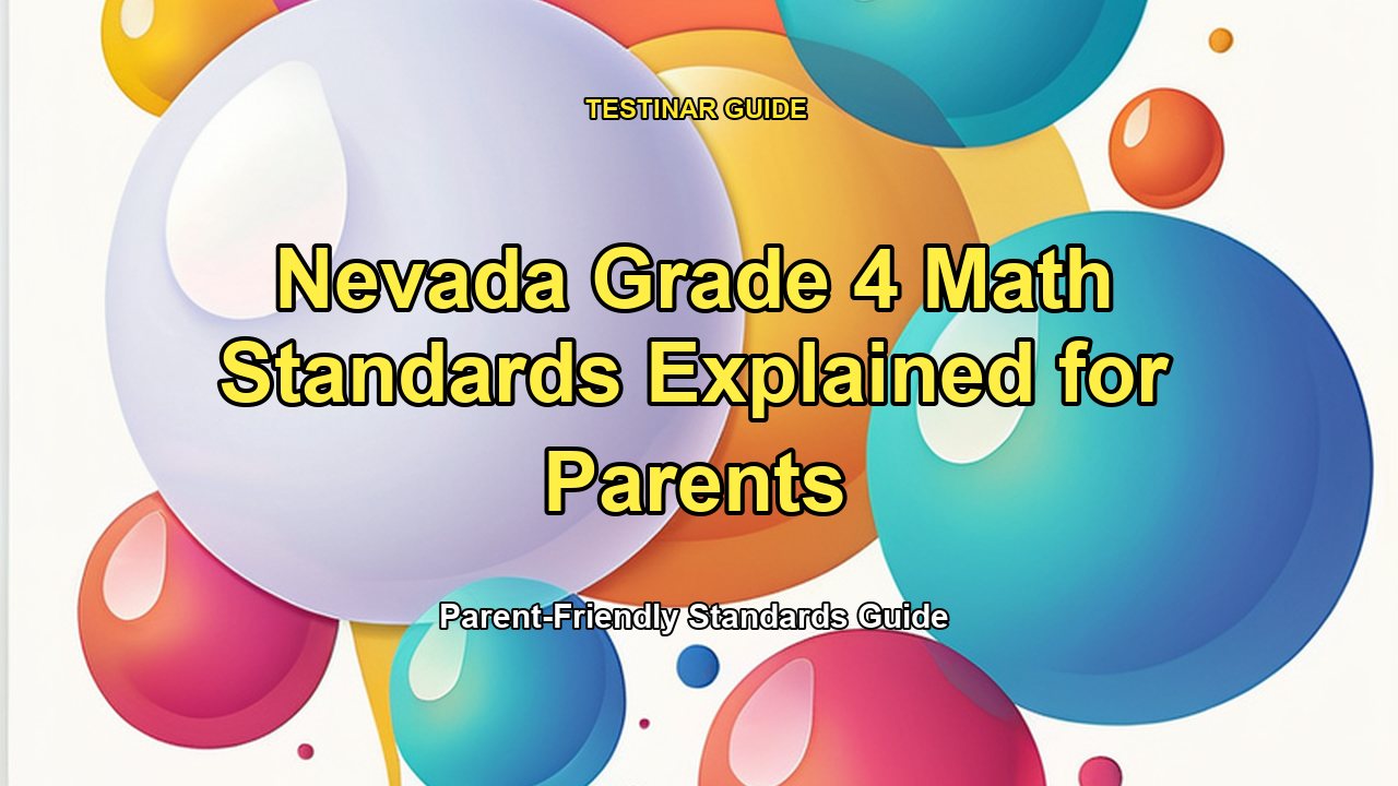 Nevada Grade 4 Math Standards Explained for Parents