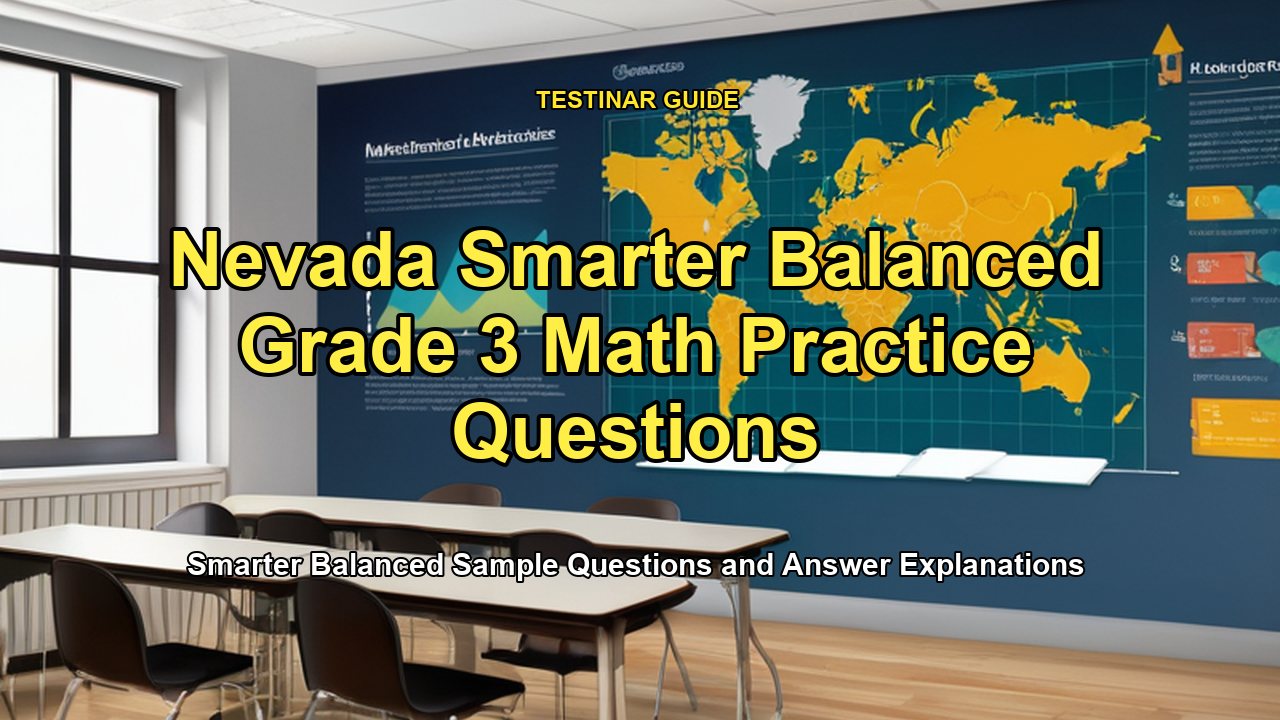 Nevada Smarter Balanced Grade 3 Math Practice Questions