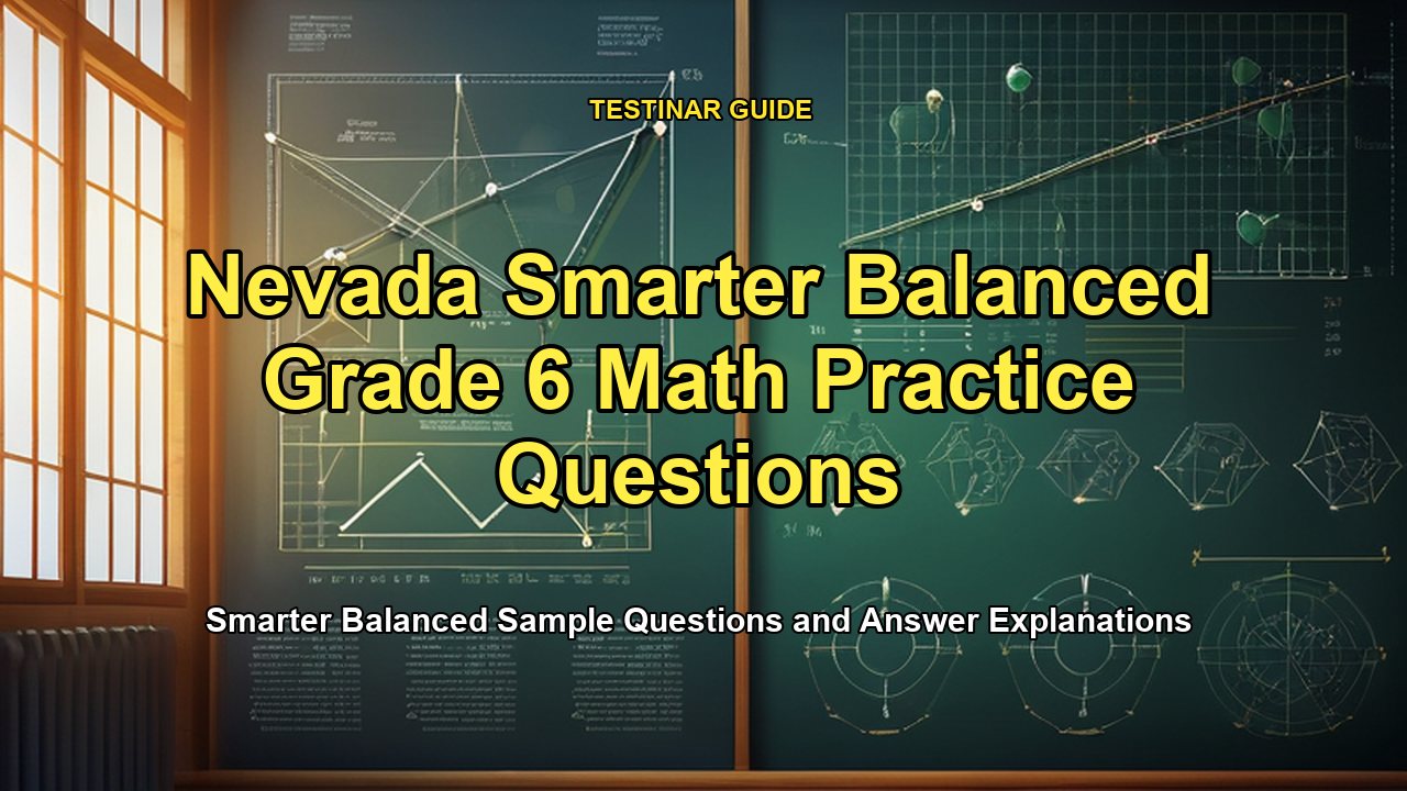 Nevada Smarter Balanced Grade 6 Math Practice Questions