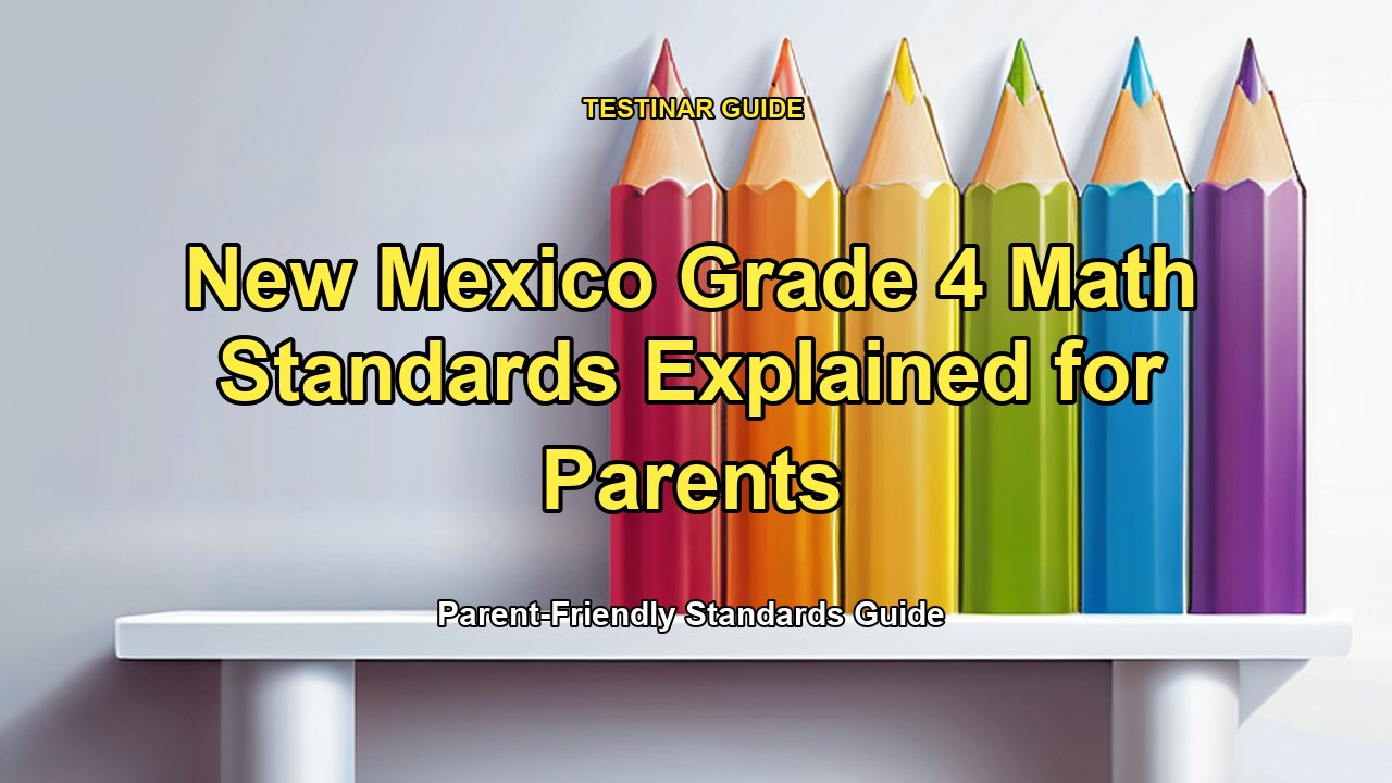 New Mexico Grade 4 Math Standards Explained for Parents